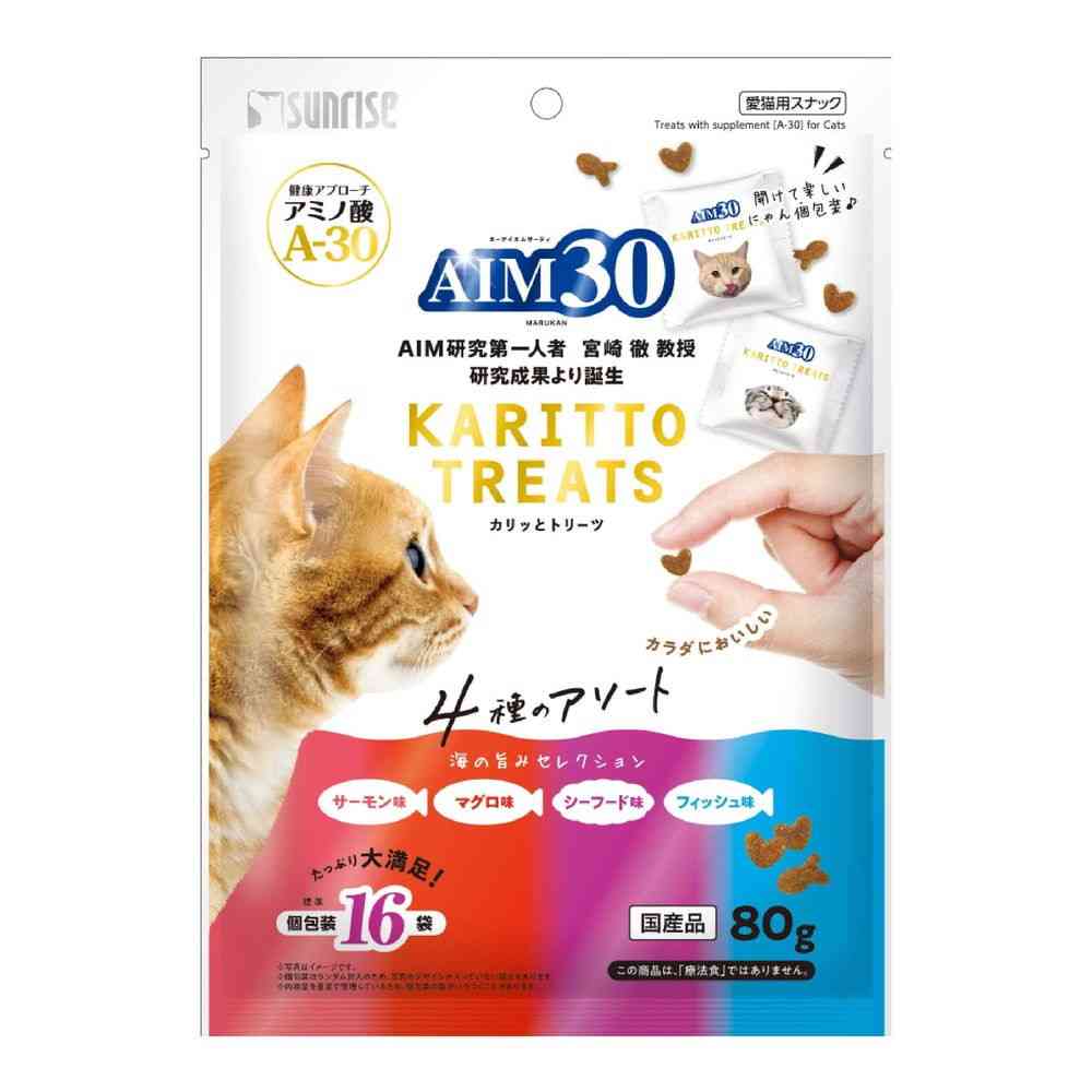 Marukan AIM30 Crispy Treats Assorted Sea Flavor Selection 80g
