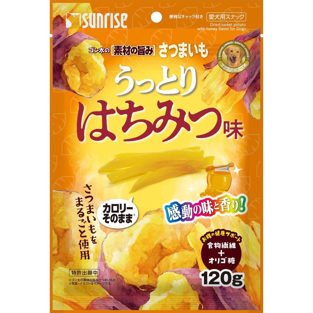 Marukan (Sunrise) Gonta's Sweet Potato with Honey Flavor 120g