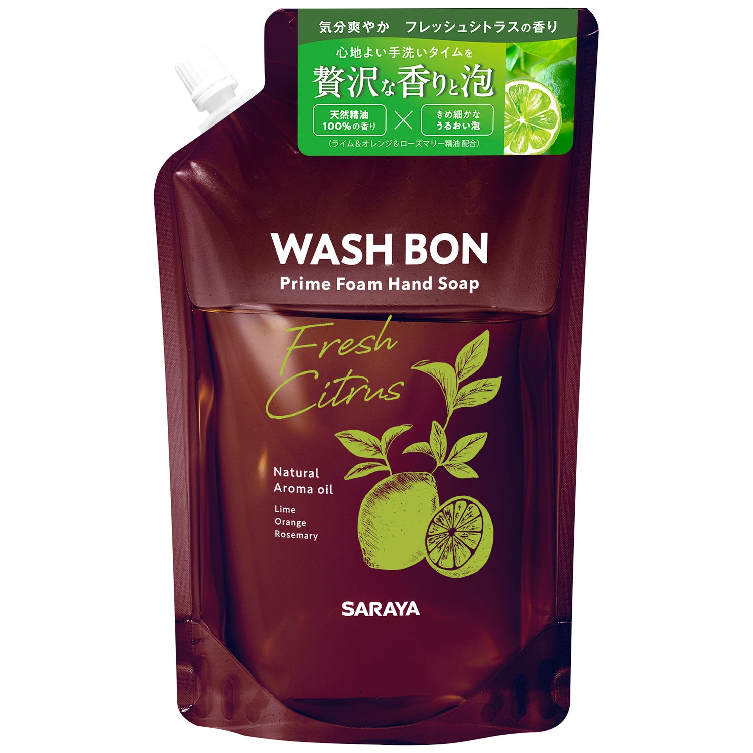 Saraya Wash Pump Prime Foam FC Refill 500ml