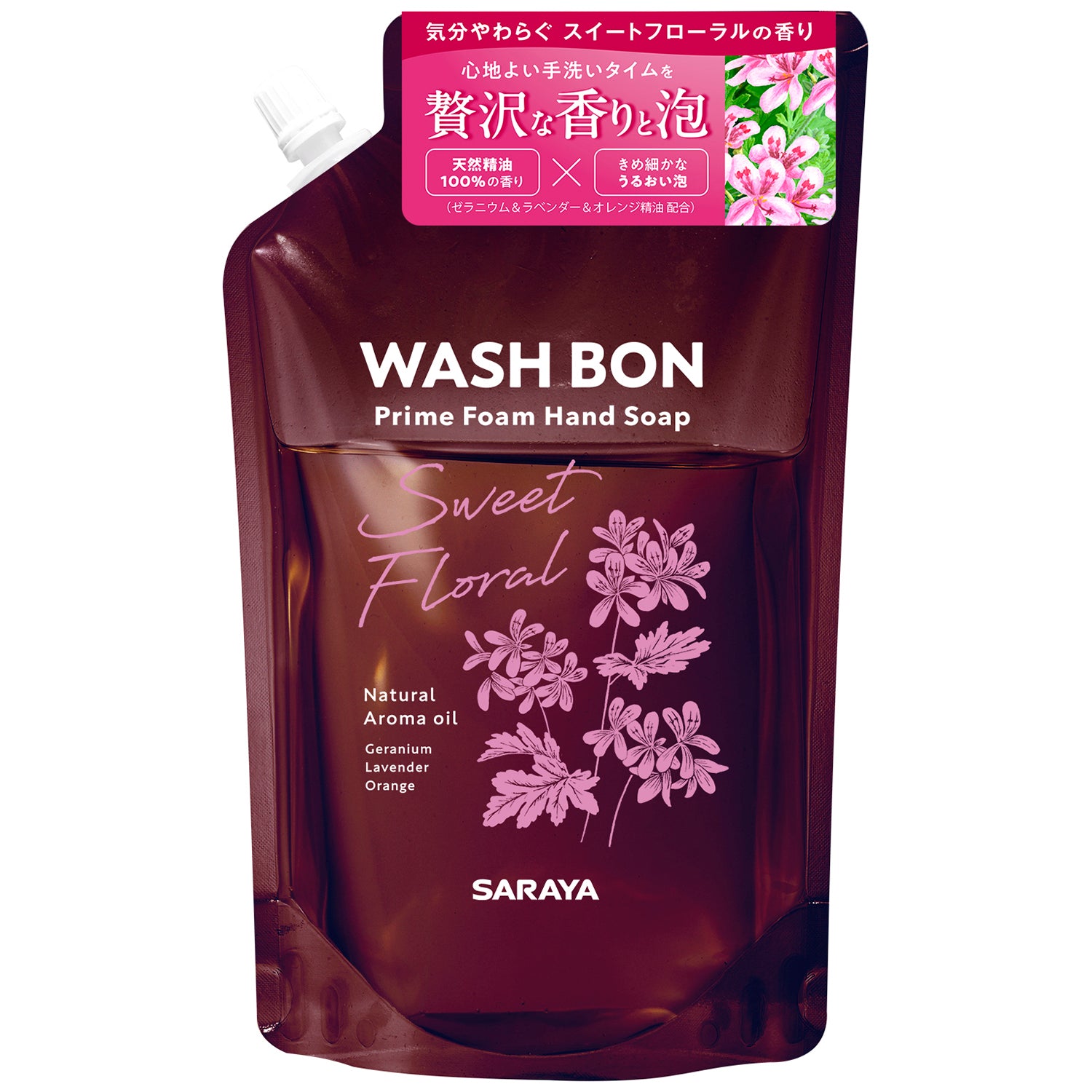 Saraya Washbon Prime Foam SF Refill 500ml