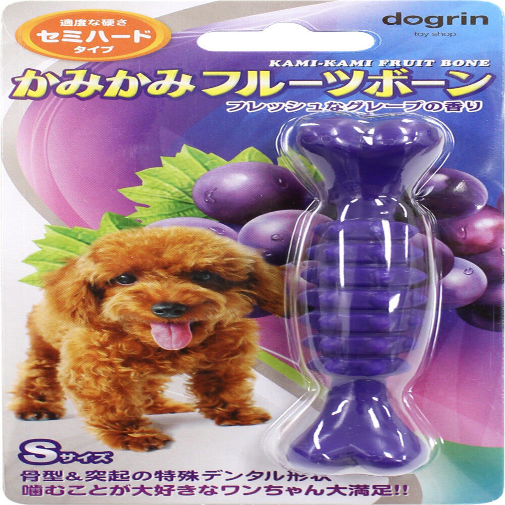 Super Cat Chewy Fruit Bone Semi-Hard S Grape