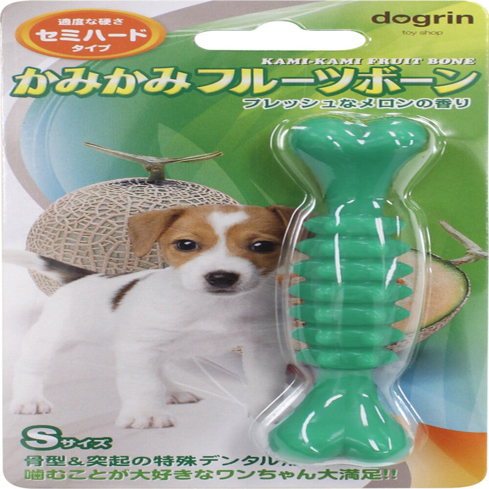 Super Cat Chew Fruit Bone Semi-Hard S Melon 1 Piece