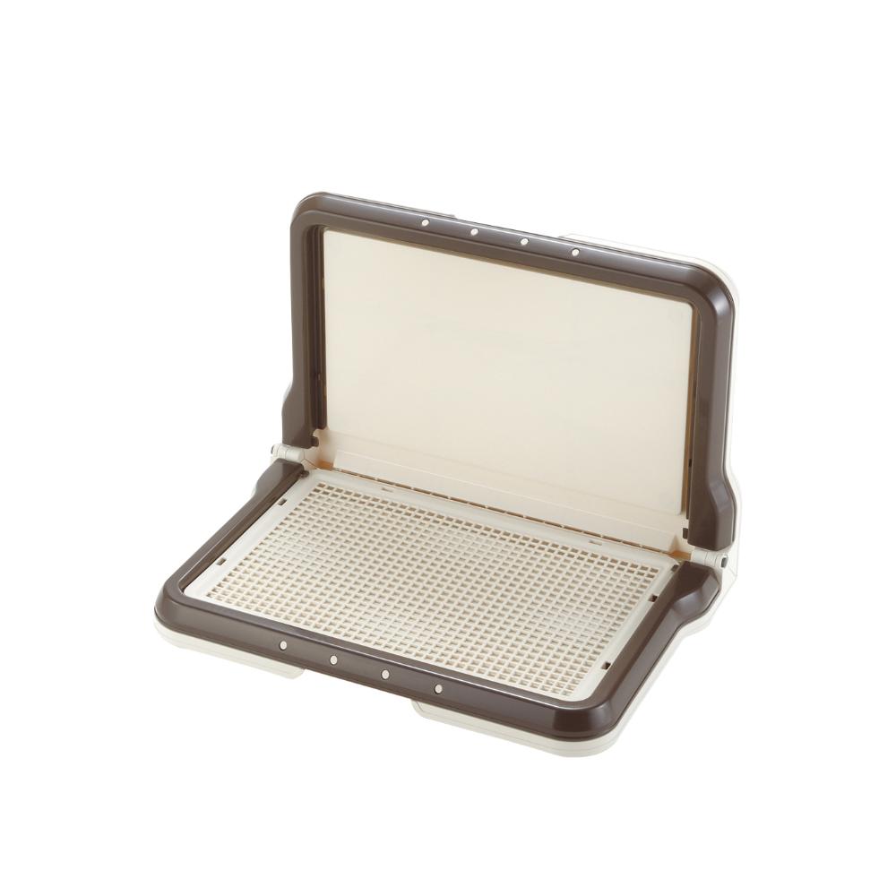 Training Step L-Shaped Tray Regular Dark Brown