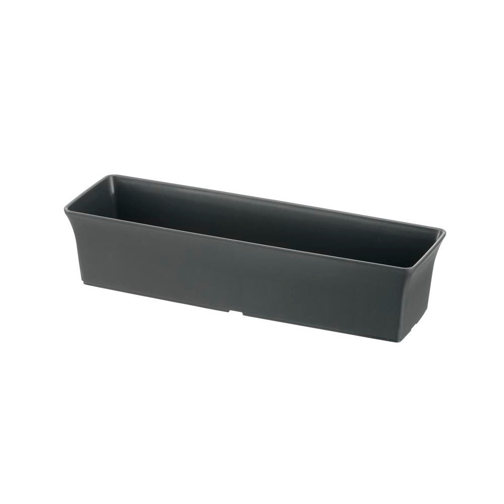 Richell Baby Leaf Planter Dark Gray