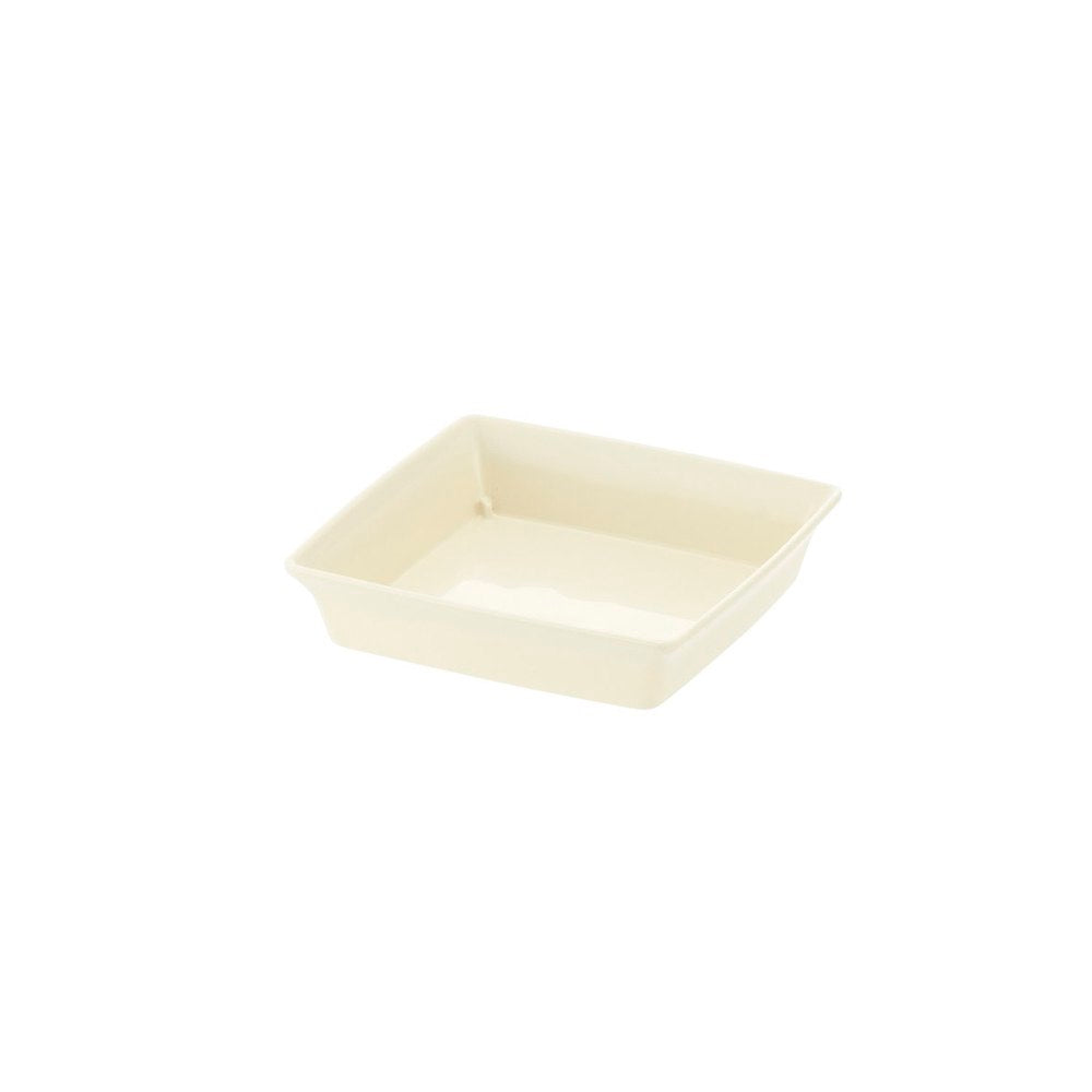 Richell Baby Leaf Plate Ivory
