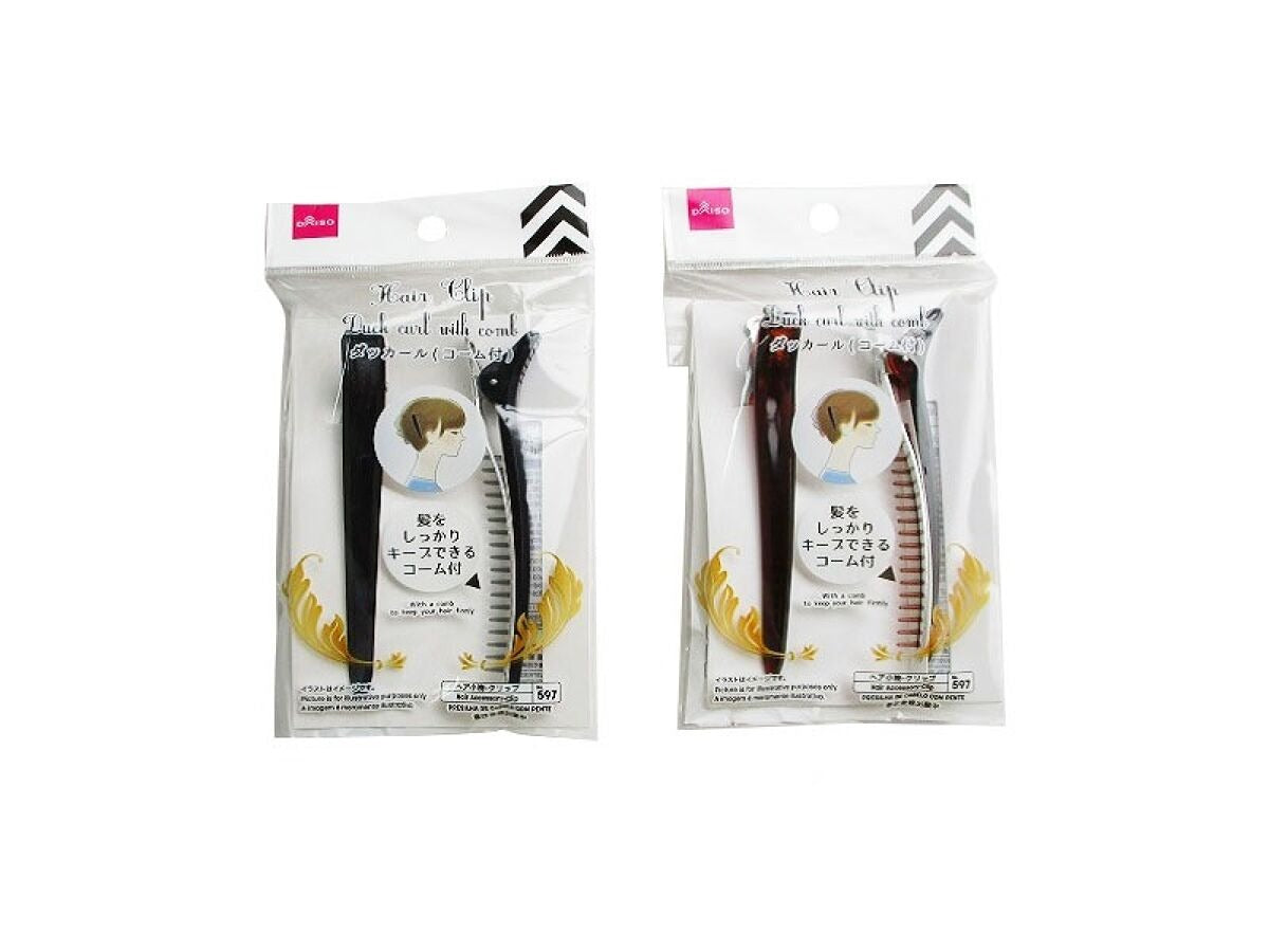 Duckbill Clip (With Comb)