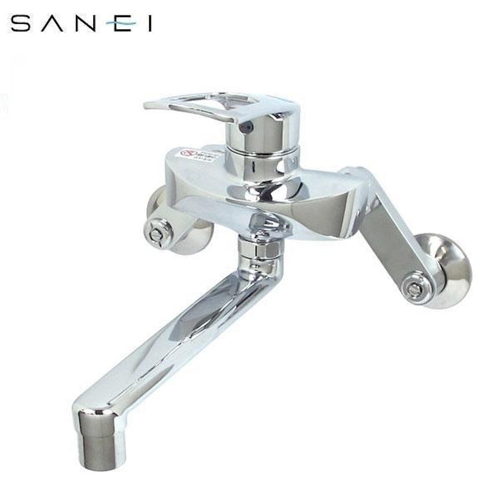 SANEI Kitchen Single Mixing Faucet (Wall-Mounted) Cold Climate