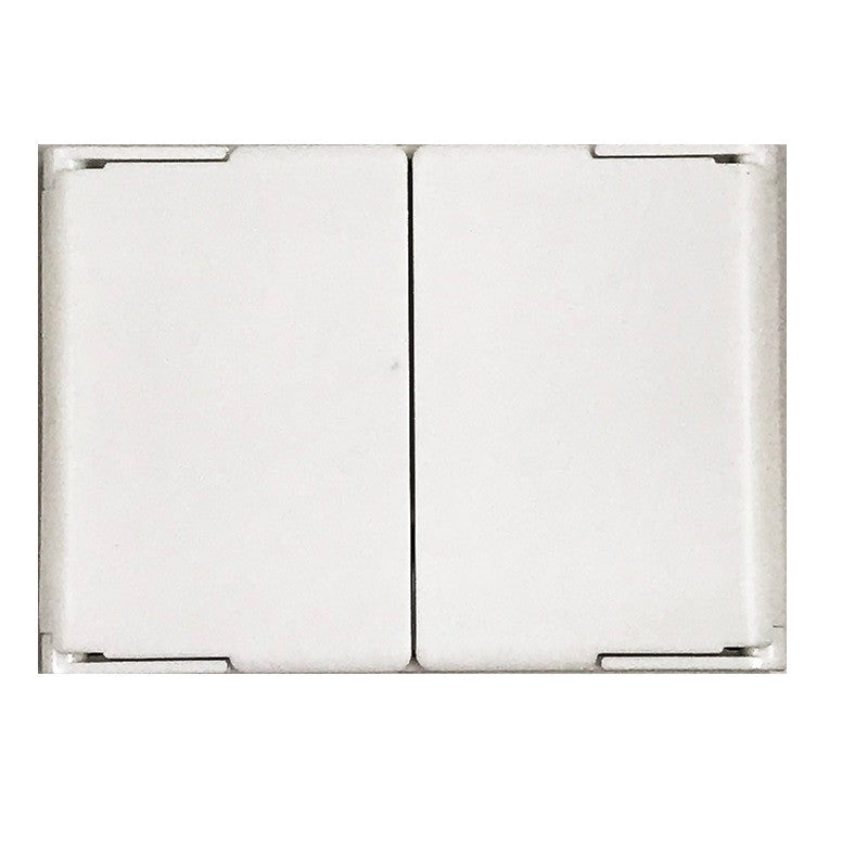 Compact Three-Sided Mirror with Magnifying Glass