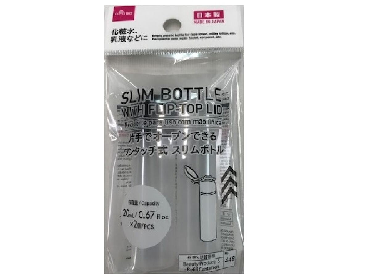 Color One-Touch Slim Bottle (2 pieces)