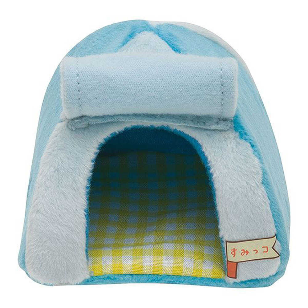 San-X Sumikko Gurashi Tent Plush Toy Blue MR52201