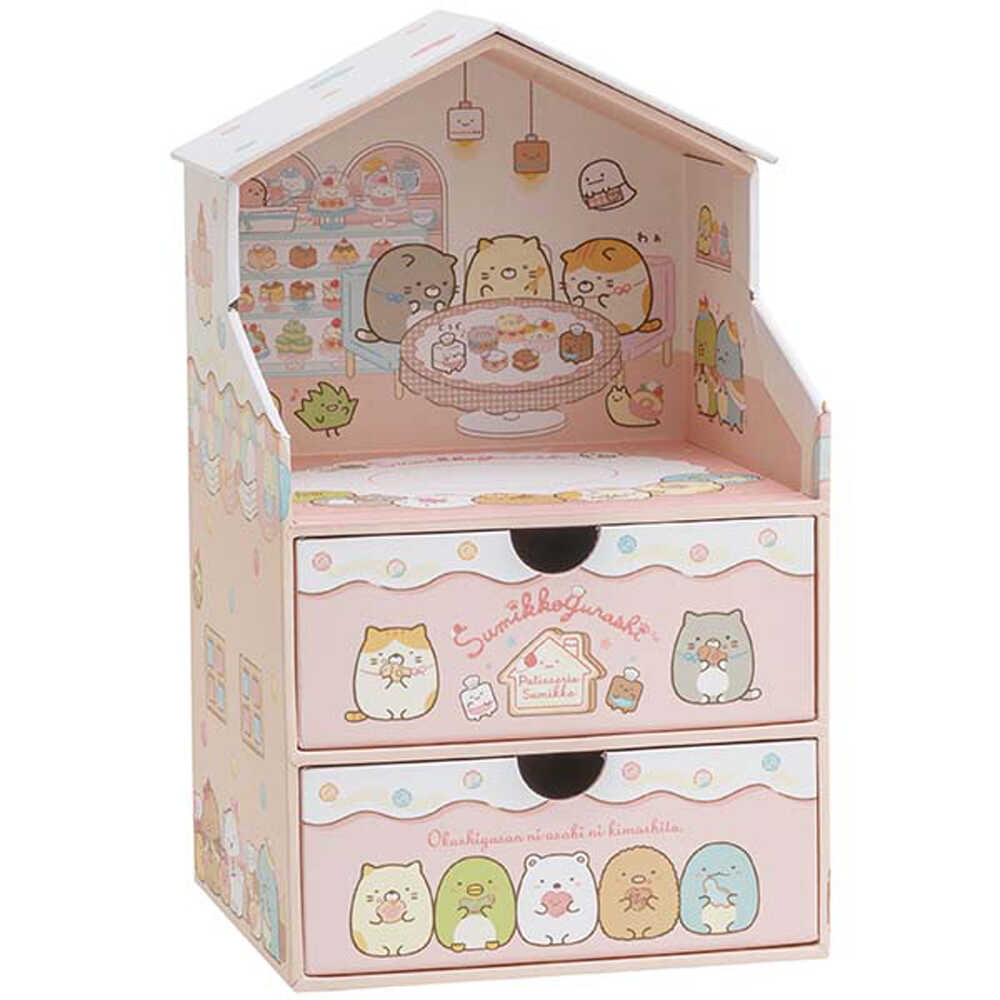 San-X Sumikko Gurashi House Chest Cat Siblings and Candy Shop FB51401