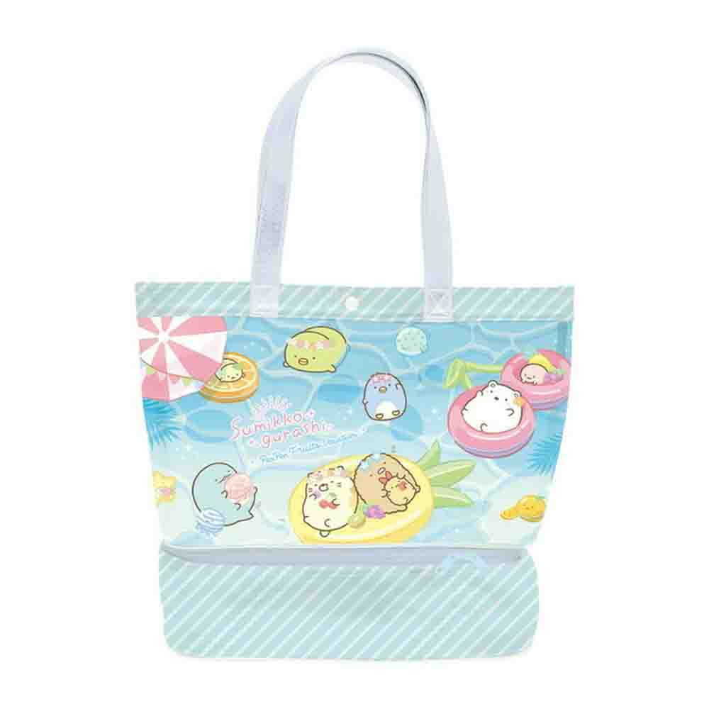 San-X Sumikko Gurashi Summer Goods Pool Bag (Two Room) Water Surface BV46502 347g