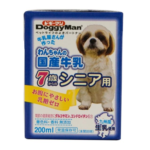 Dog's Domestic Milk for Seniors 200ml