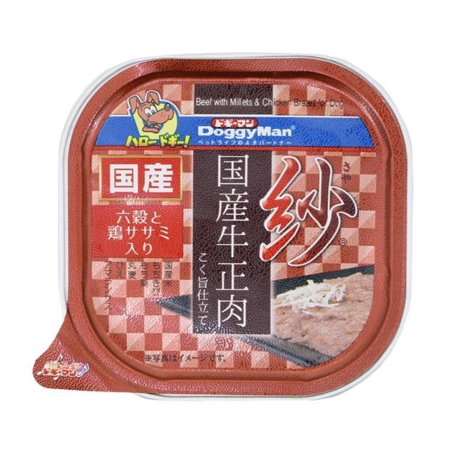 Dogyman Sa Domestic Beef Tender Meat with Six Grains and Chicken Breast 100g