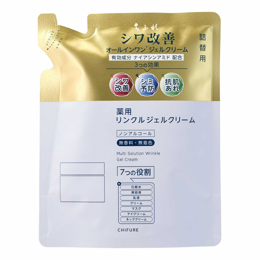 Chifure Medicated Wrinkle Gel Cream Refill 103g