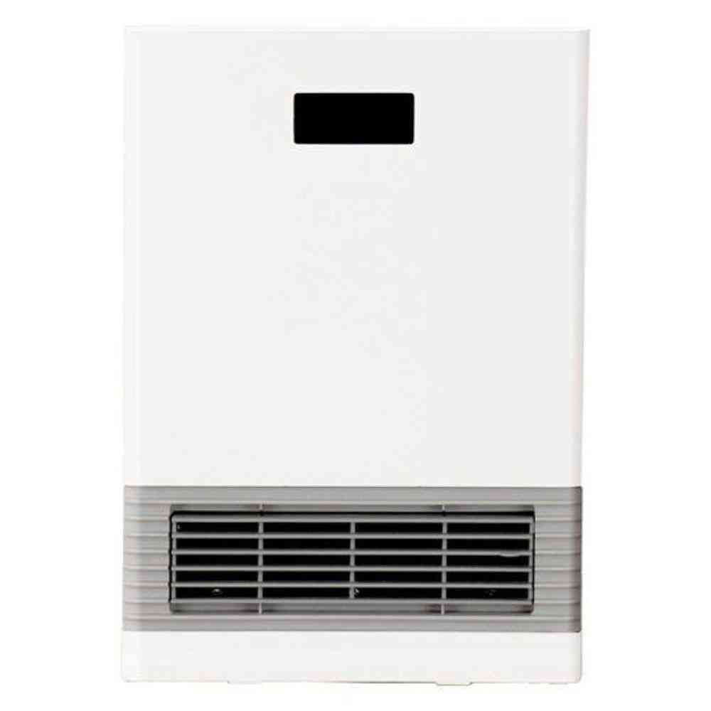 Zephyr Ceramic Heater with Human/Temperature Sensor White ZCT-12TMB
