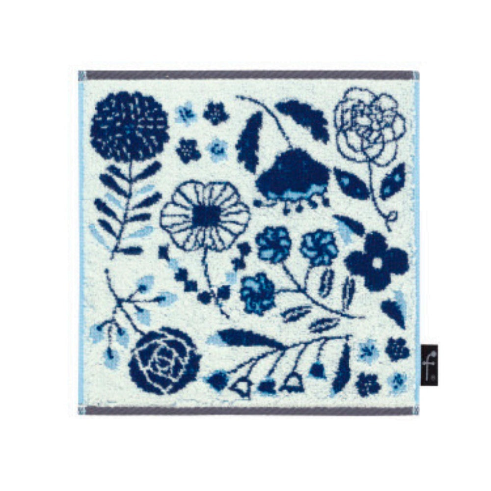 Nissen Shoko FUFU MONO FORM Renpi Towel Chief Navy Blue (1 piece)