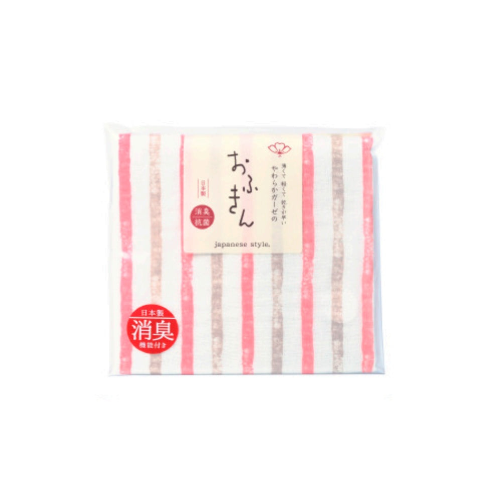 Nissen Shoko Japanese Style Two-Tone Stripe Dish Cloth (1 Piece)