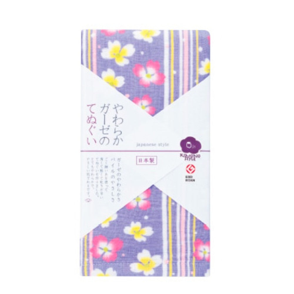 Nissen Shoko Japanese Style Hanaakari Tenugui (1 Piece)