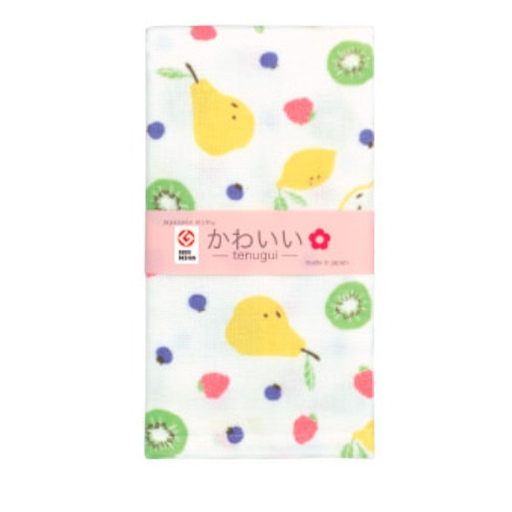 Nissen Shoko Japanese Style Fruit Tea Tenugui (1 Piece)