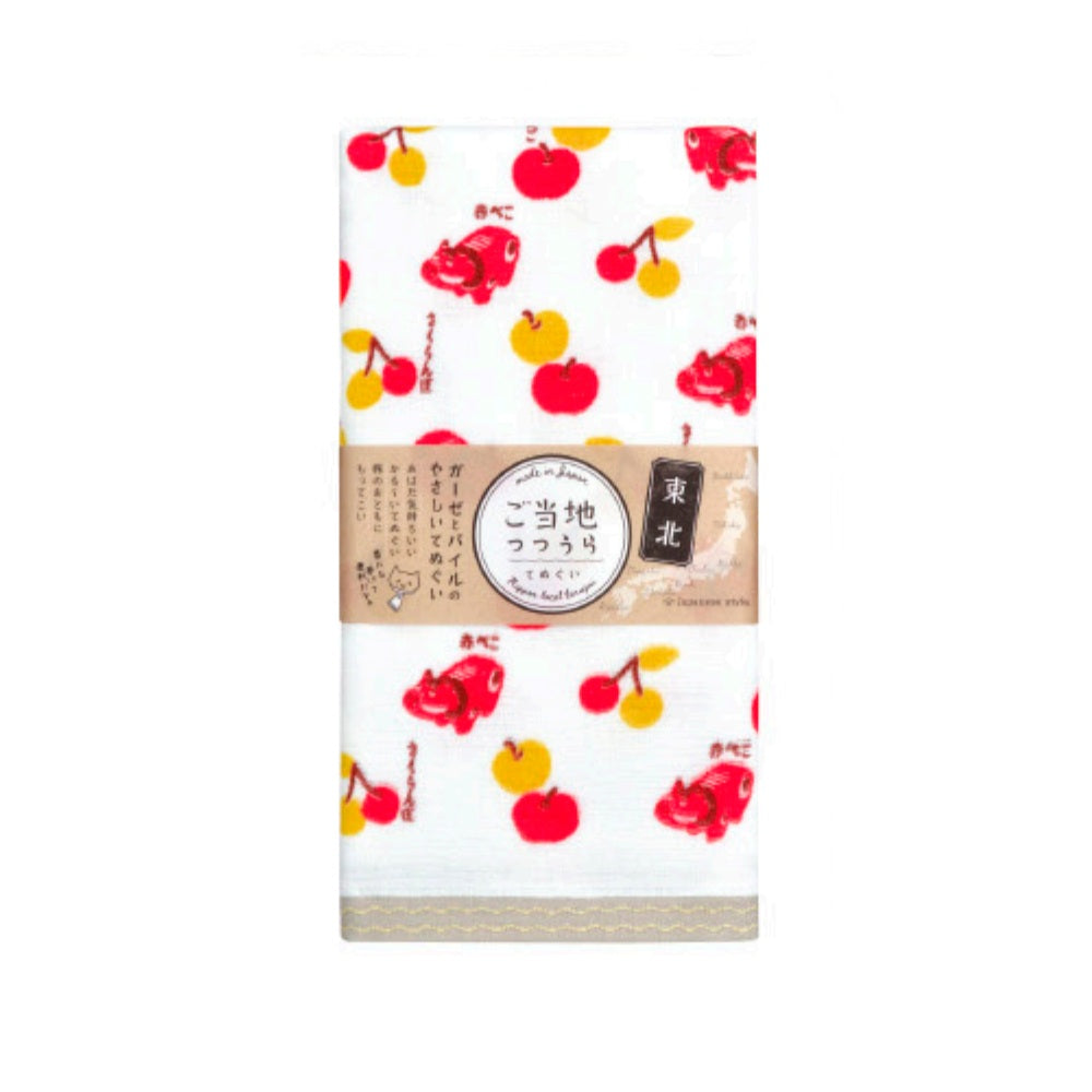 Nissen Shoko Japanese Style Local Tsutsura Tenugui Tohoku 1