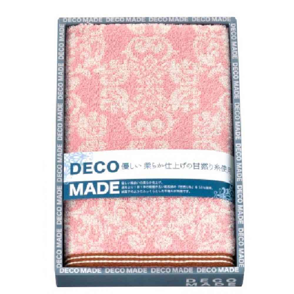 Nissen Shoko DECO MADE Eternal Face Towel Pink Boxed 1 Piece
