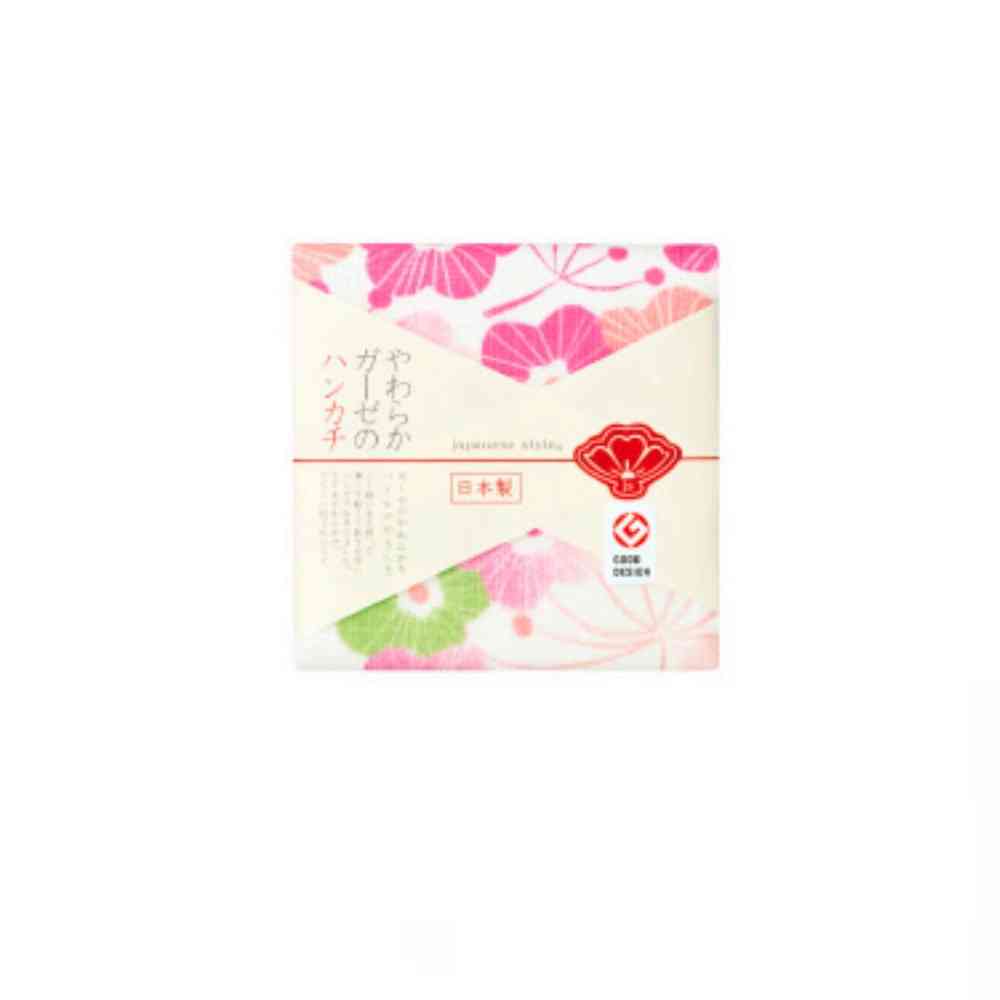 Nissen Shoko Japanese Style Medetai Ume Handkerchief