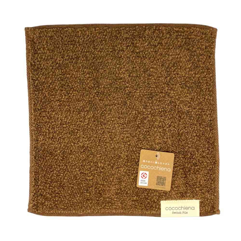Nissen Shoko Cocochiena2 Towel Chief Brown 1 Piece