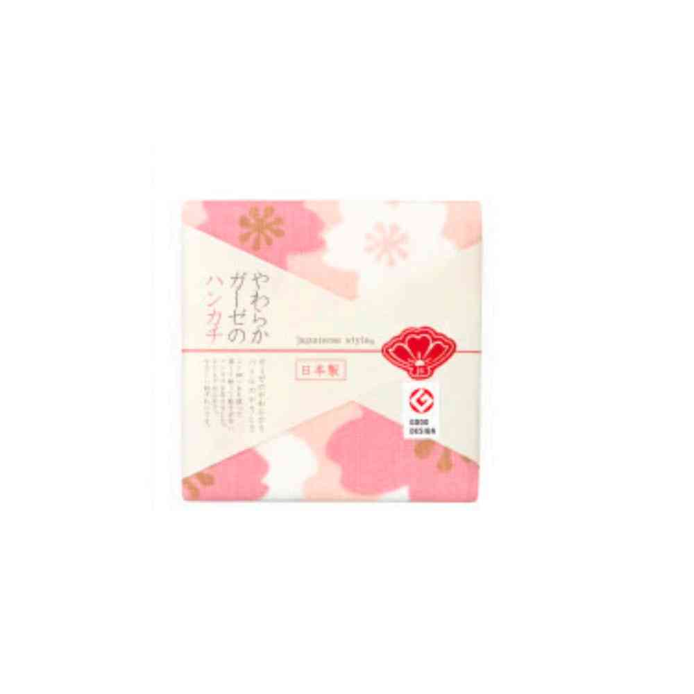 Nissen Shoko Japanese Style Cherry Blossom Handkerchief 1 Piece