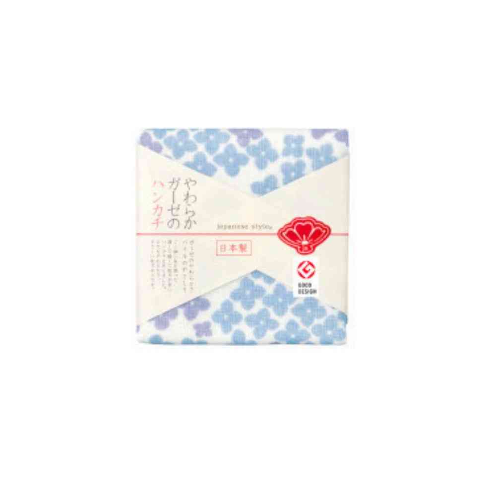 Nissen Shoko Japanese Style Hydrangea Handkerchief 1 Piece