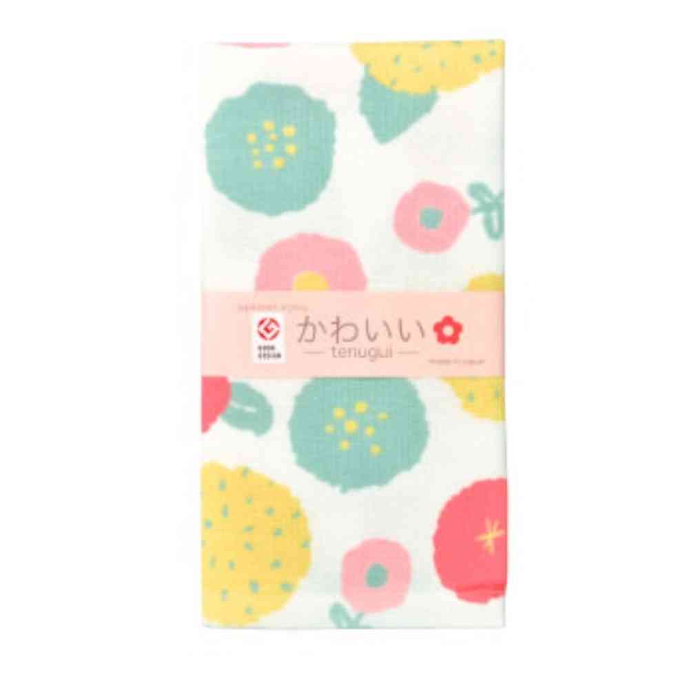 Nissen Shoko Japanese Style Flower Dance Tenugui 1 Piece