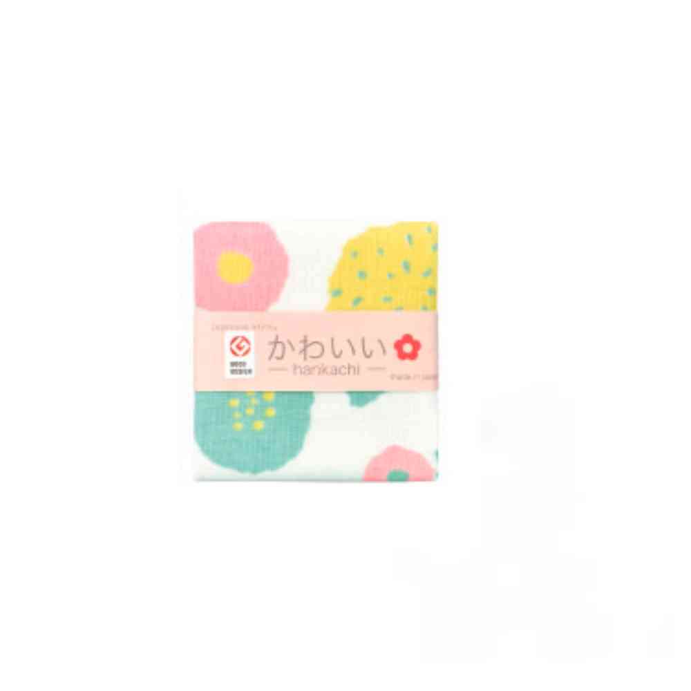 Nissen Shoko Japanese Style Flower Dance Handkerchief 1 Piece