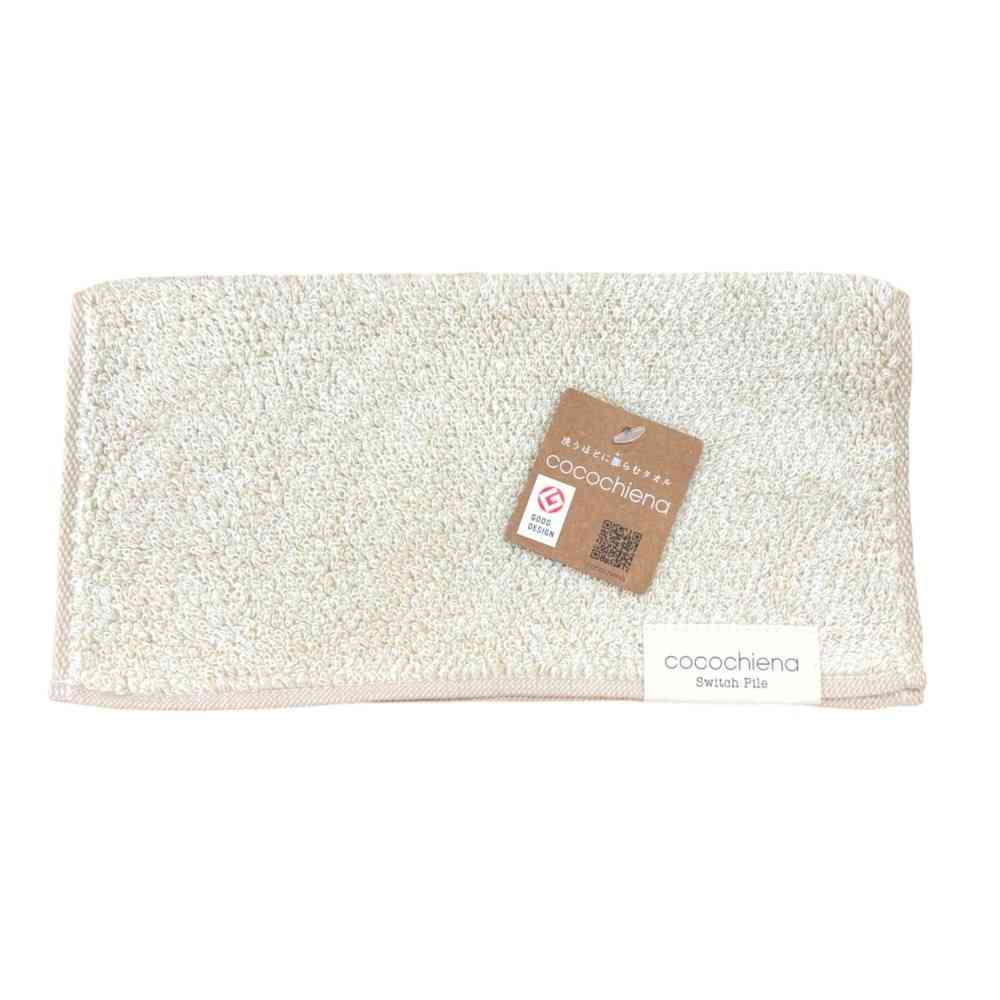 Nissen Shoko Cocochiena2 Slim Bath Towel Ivory 1 Piece