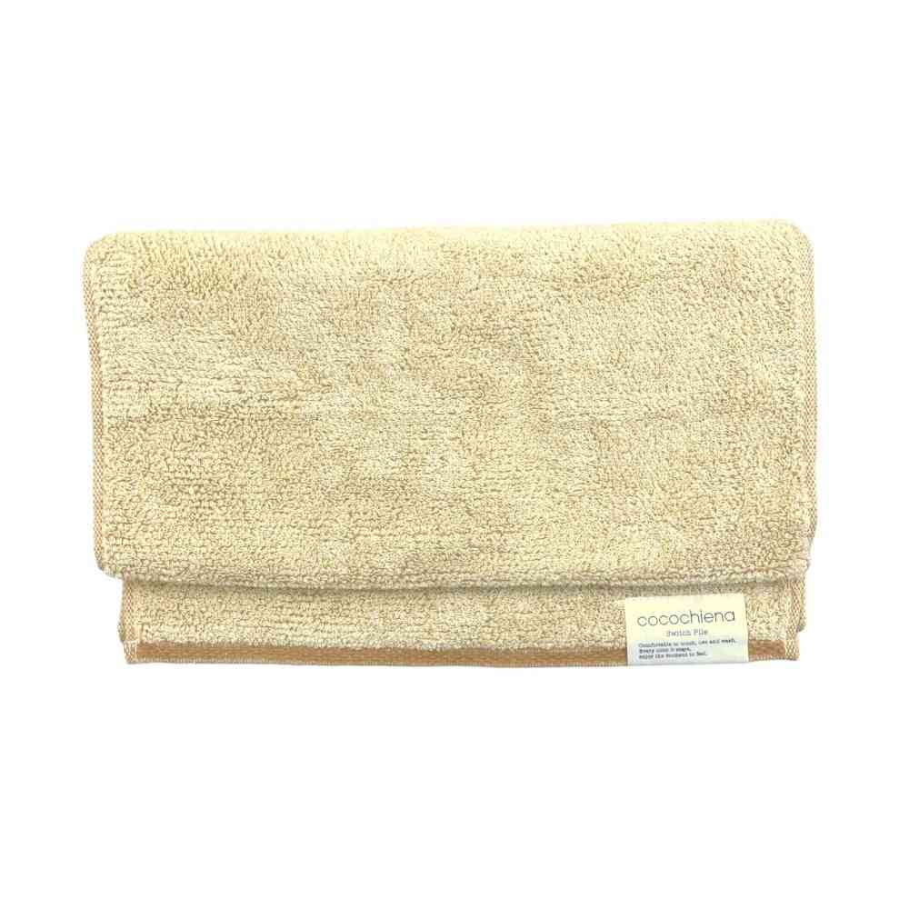 Nissen Shoko Cocochiena2 Slim Bath Towel Orange 1 Piece