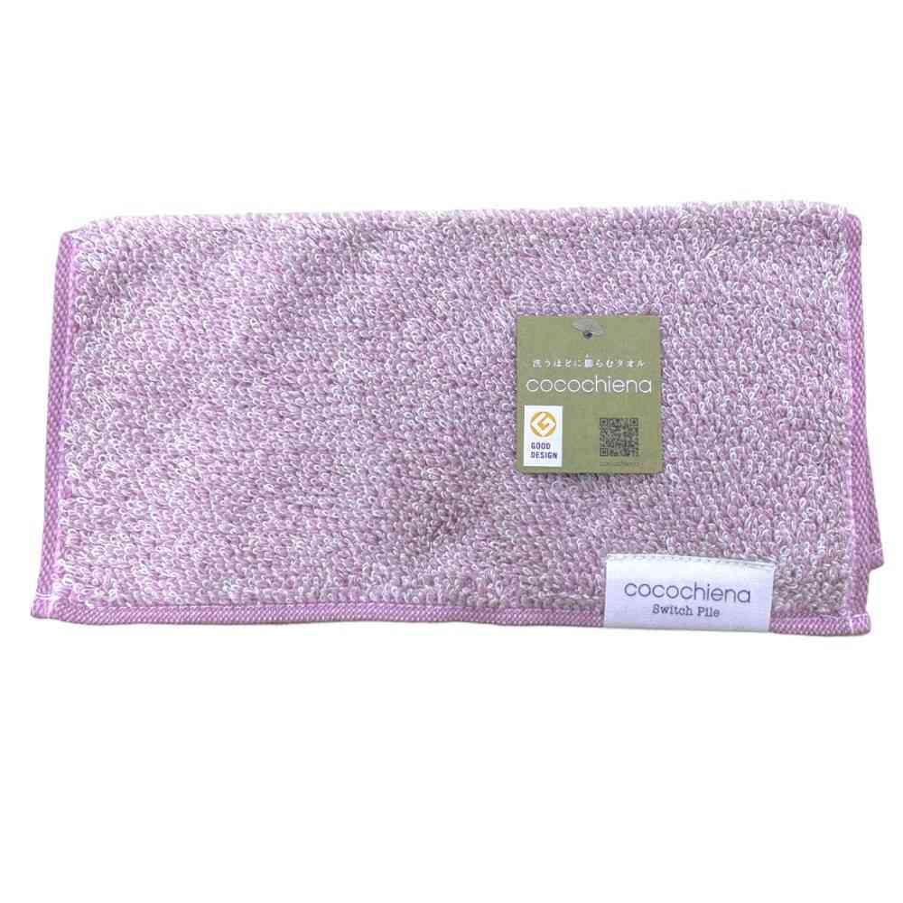 Nissen Shoko Cocochiena2 Slim Bath Towel Pink 1 Piece