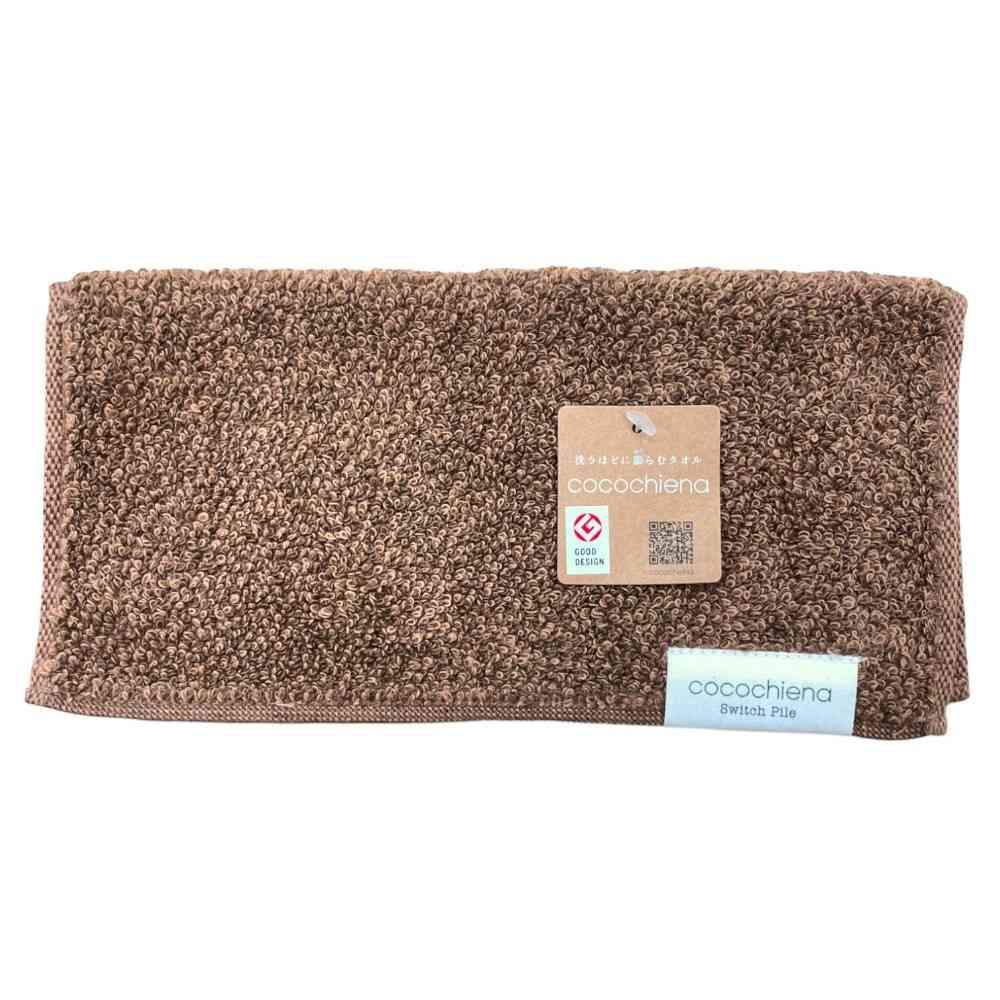 Nissen Shoko Cocochiena2 Face Towel Brown 1 Piece