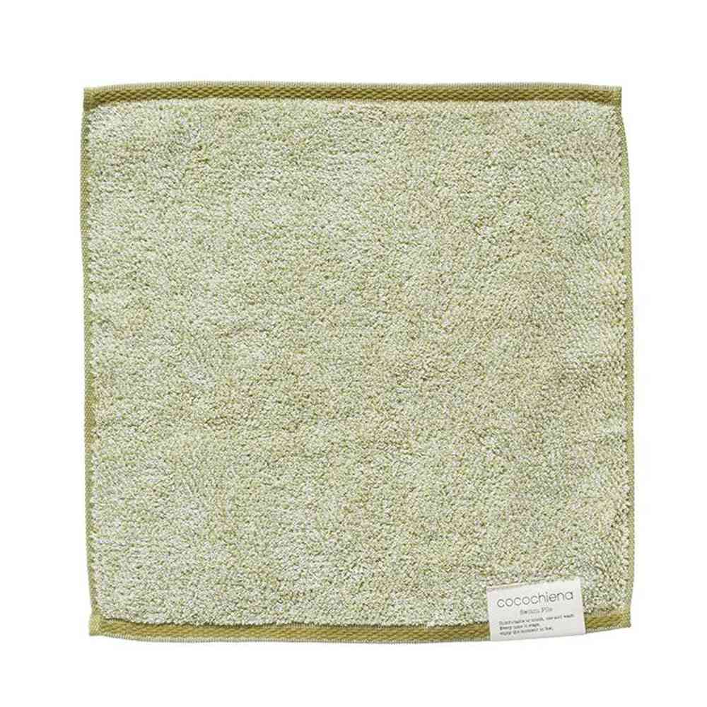 Nissen Shoko Cocochiena2 Wash Towel Green 1 Piece