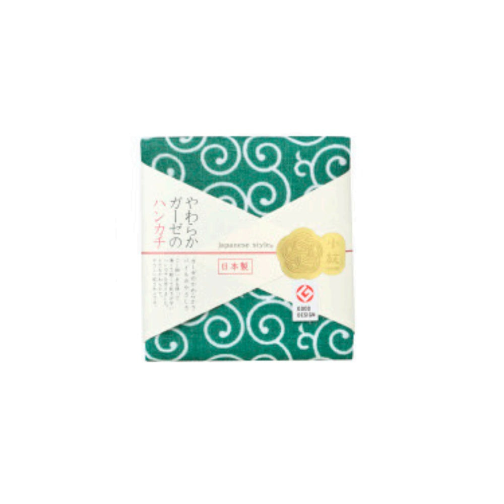 Nissen Shoko Japanese Style Karakusa Handkerchief (1 piece)