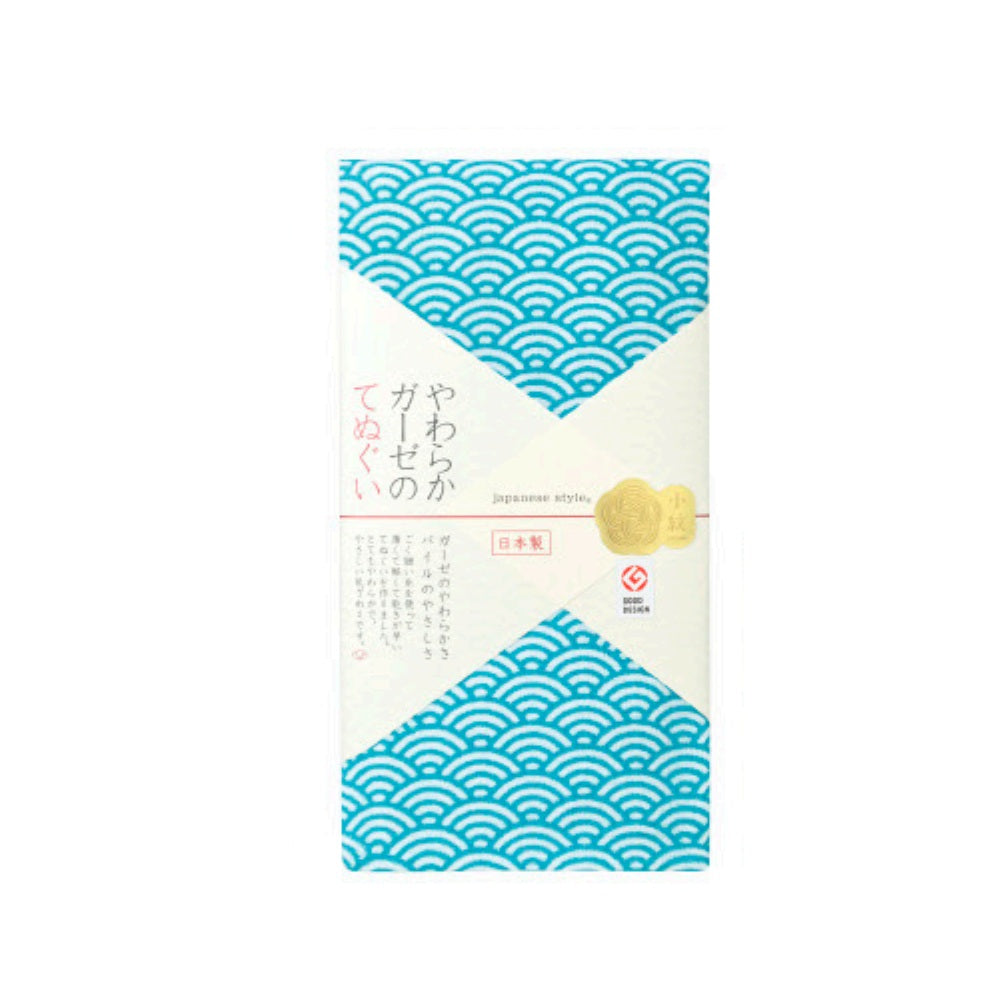 Nissen Shoko Japanese Style Seikaiha Tenugui 1 Piece