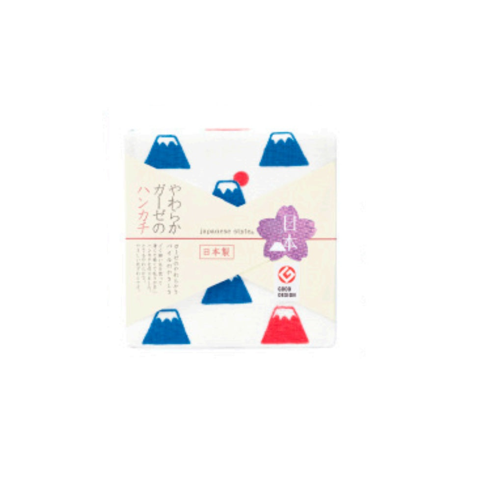 Nissen Shoko Japanese Style Mamefuji Handkerchief 1 Piece