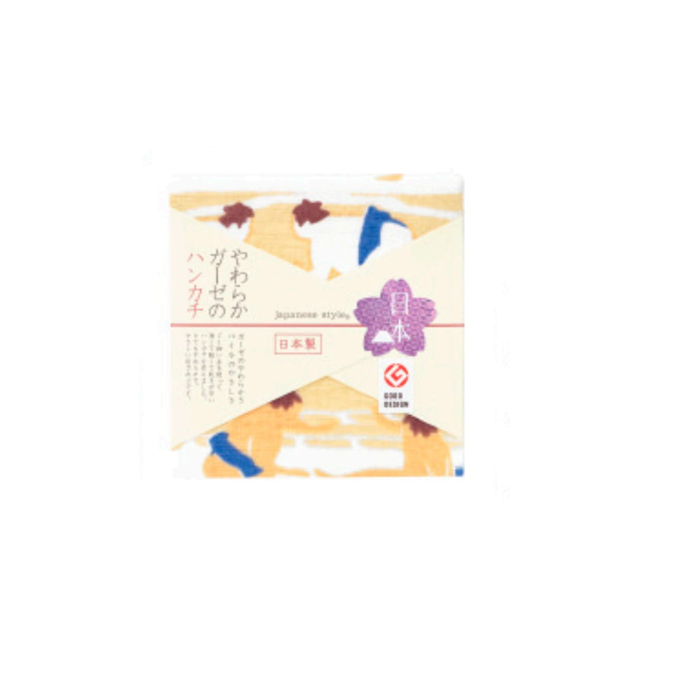 Nissen Shoko Japanese Style Dohyo Handkerchief 1 Piece