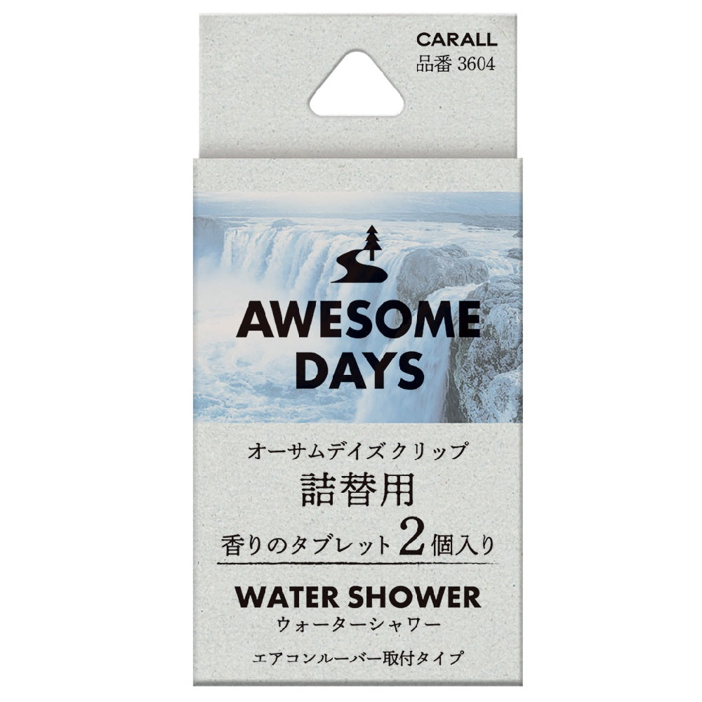 Seikodo Awesome Days Clip Refill Water Shower 2.4g×2