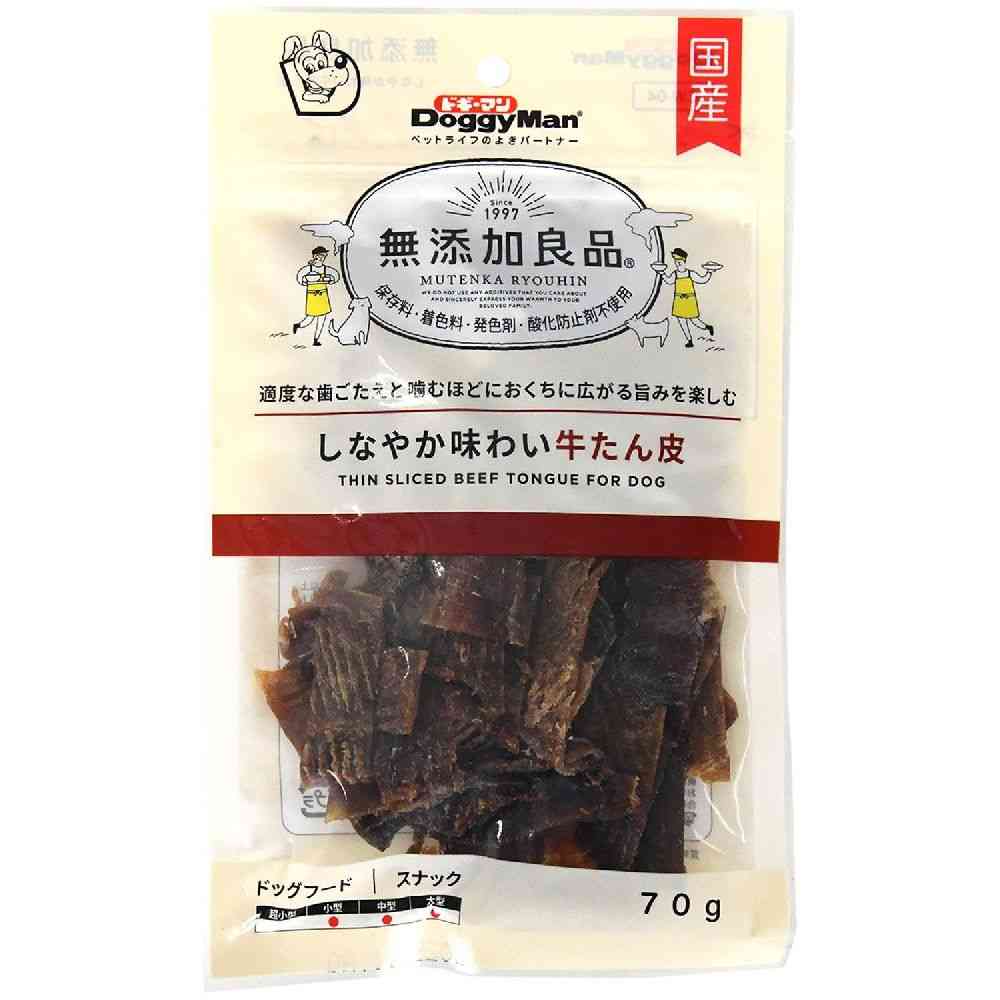Doggy Man Additive-Free Good Product Tender Beef Tendon Skin 70g