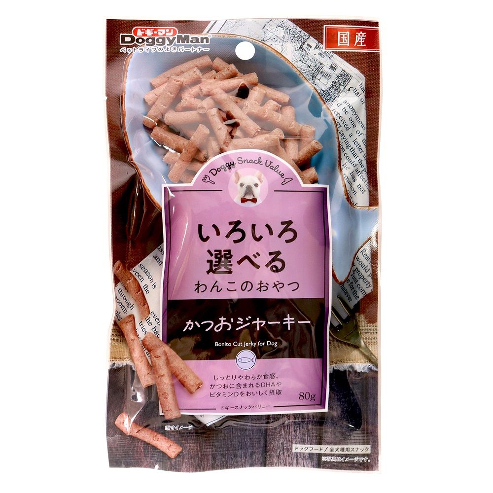 Dogyman Dog Snack Value Bonito Jerky 80g