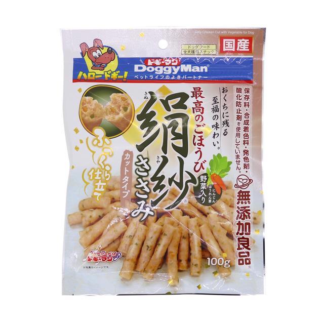 Dogyman Silk Cut Type with Vegetables 100g
