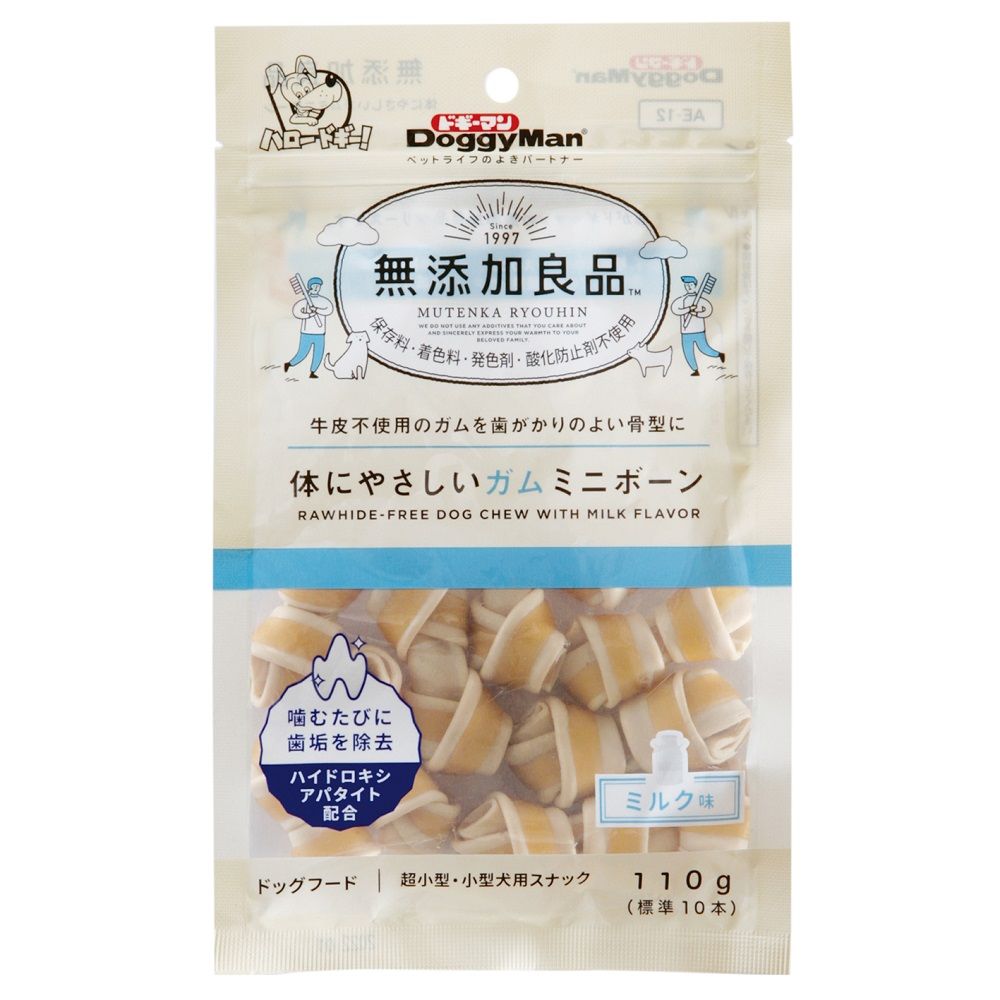 Dogyman Additive-Free Good Quality Gentle Gum Mini Bone 110g