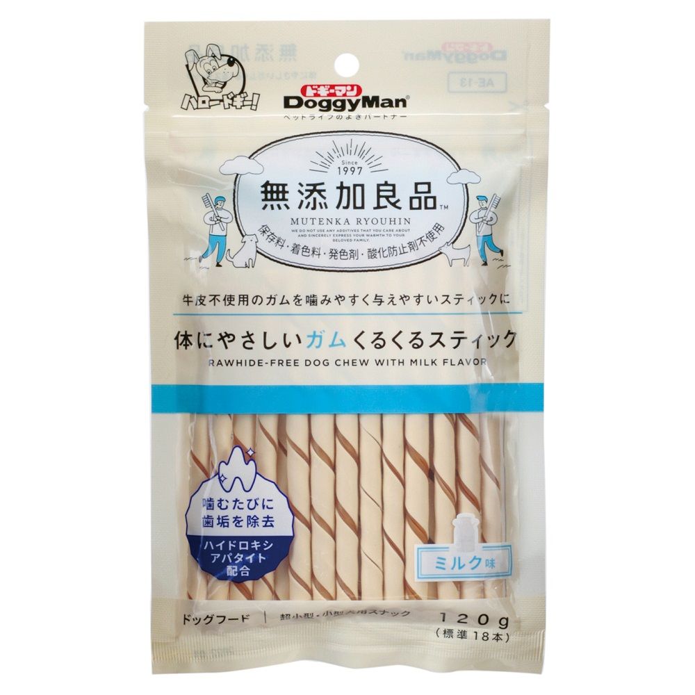Dogyman Additive-Free Good Quality Gentle Gum Twisted Stick 120g
