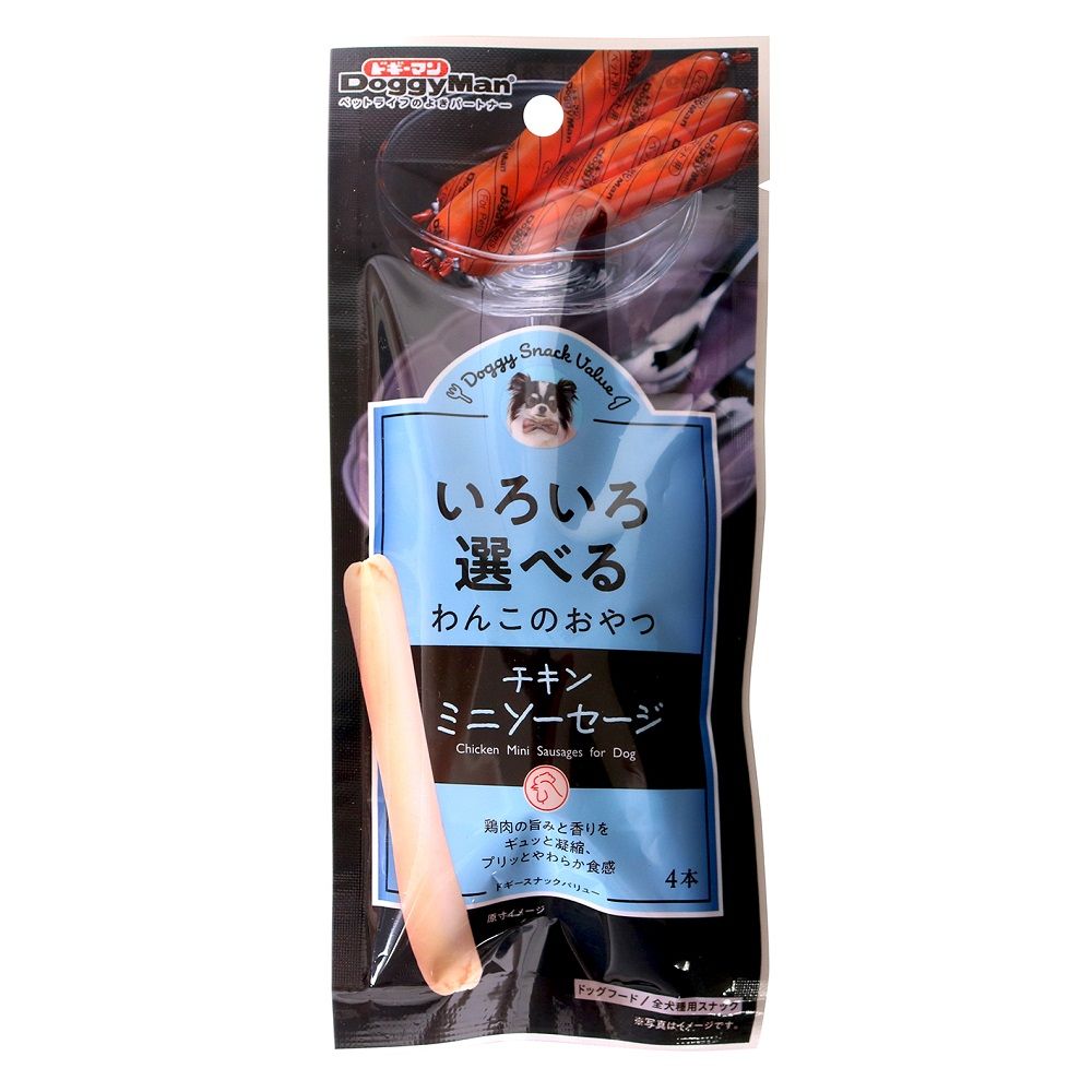 Doggy Man Doggy Snack Value Chicken Mini Sausage 4 pieces