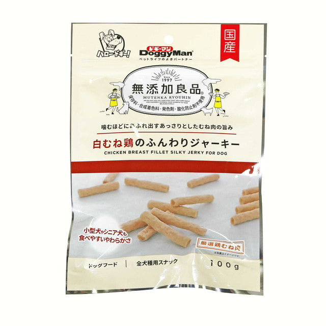 Additive-Free Good Product White Chicken Breast Soft Jerky 100g