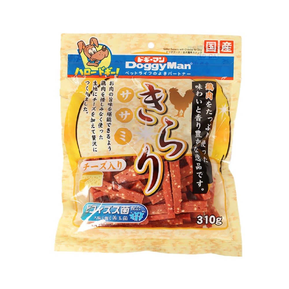 Doggy Man Kirari Chicken Breast with Cheese 310g